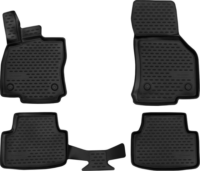 Коврики Element для салона Skoda Octavia A7 2013-2020. Артикул NLC.3D.45.16.210k