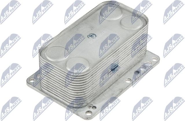 Радиатор масляный (маслоохладитель) для двигателя NTY для Renault Trafic II 2006-2014. Артикул CCL-RE-004A