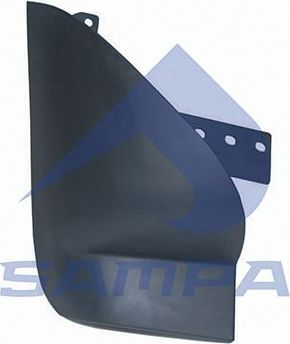 Бампер Sampa правый для IVECO Stralis 2002-2011. Артикул 1860 0089
