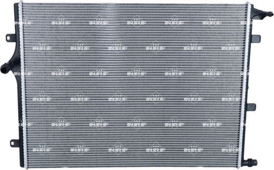 Радиатор охлаждения двигателя NRF (алюминий) для Mercedes-Benz S-Класс VII (W223, V223) 2020-2026. Артикул 550337