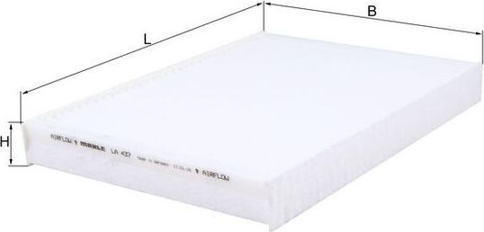 Салонный фильтр Mahle. Артикул LA 437