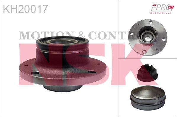 Ступичный подшипник (комплект) NSK ProKIT. Артикул KH20017
