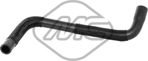 Патрубок радиатора (системы охлаждения) Metalcaucho левый нижний для Citroen DS3 I 2009-2015. Артикул 32258