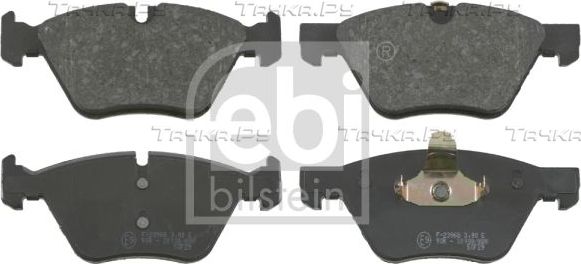 Тормозные колодки Febi Bilstein передние для BMW 1 I (E81/E82/E87/E88) 2005-2011. Артикул 16503