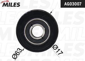 Натяжной ролик (натяжитель) приводного ремня Miles для Alfa Romeo 159 2005-2011. Артикул AG03007