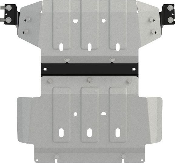 Защита алюминиевая Шериф (4 мм) для картера Ford F150 XLT 2018-2026. Артикул 08.4374