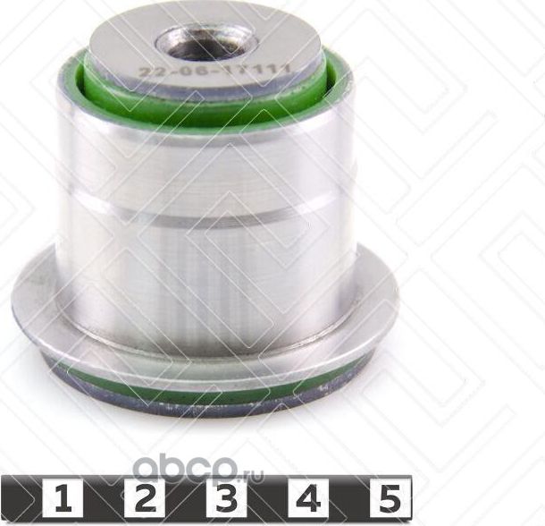 Сайлентблок верхнего рычага передней подвески запресованный (Полиуретан). Артикул 220617111