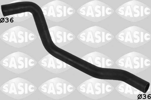 Патрубок радиатора (системы охлаждения) Sasic. Артикул 3400216