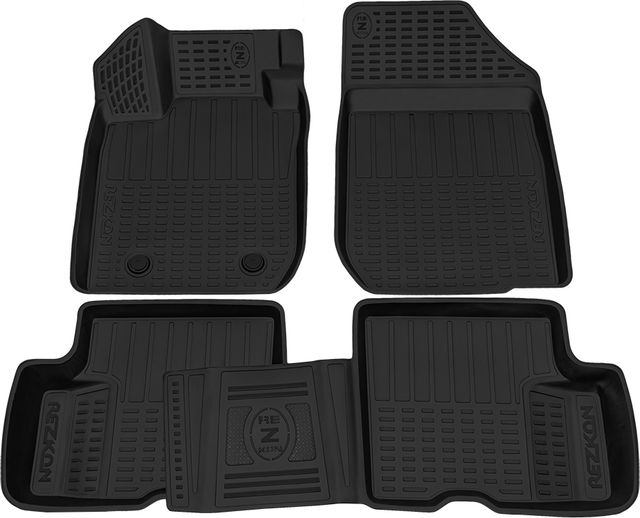 Коврики Rezkon полиуретановые для салона Lada Largus универсал (5 мест) 2012-2026. Артикул 0539020200