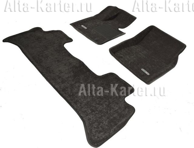 Коврики текстильные Sotra Liner 3D Lux для салона Hyundai Santa Fe II 2010-2012. Артикул ST 74-00481
