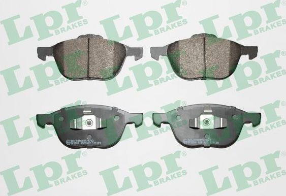 Тормозные колодки LPR передние для Ford C-MAX II 2010-2019. Артикул 05P1627