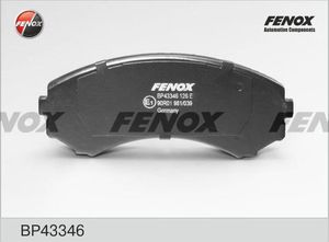 Тормозные колодки Fenox передние для Isuzu D-Max I 2002-2012. Артикул BP43346