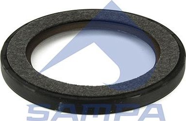 Сальник коленвала Sampa (АСМ (полиакриловый каучук)). Артикул 079.085