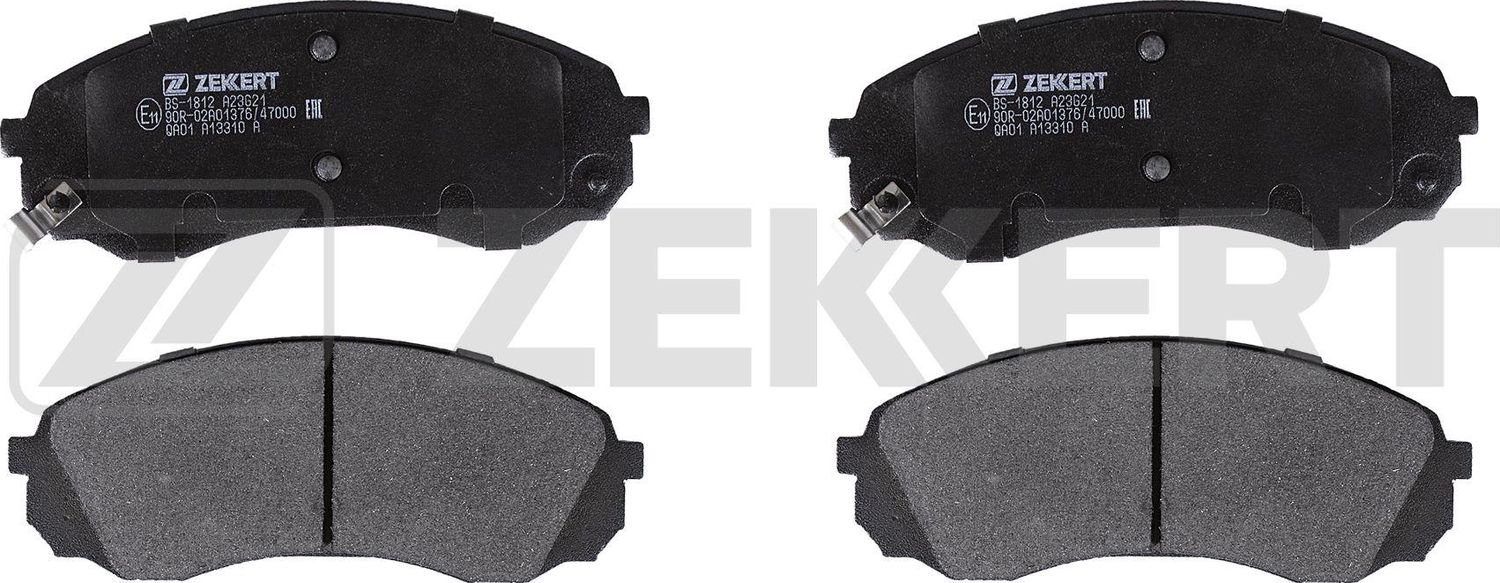 Тормозные колодки Zekkert. Артикул BS-1812
