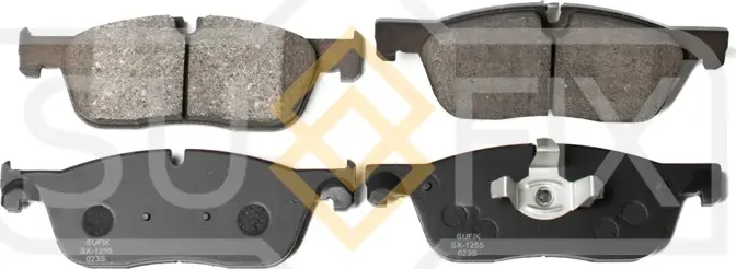 Колодки тормозные передние (Sufix). Артикул SX1255