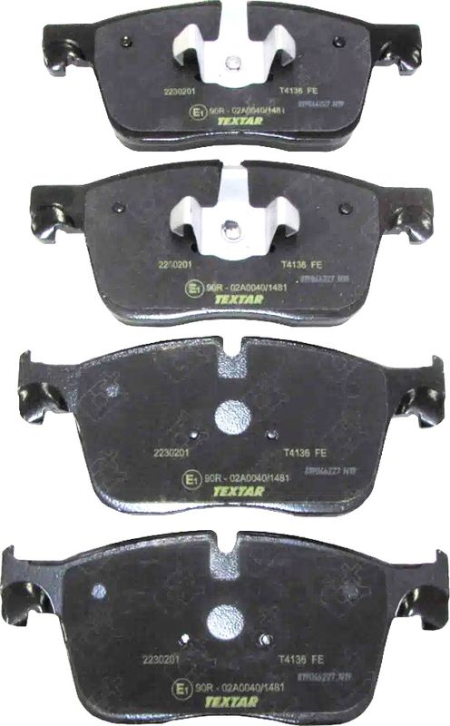 Тормозные колодки Textar Q+. Артикул 2230201