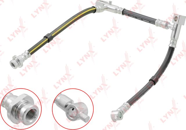 Тормозной шланг LYNXauto для Nissan Primera P12 2002-2008. Артикул BL-4020
