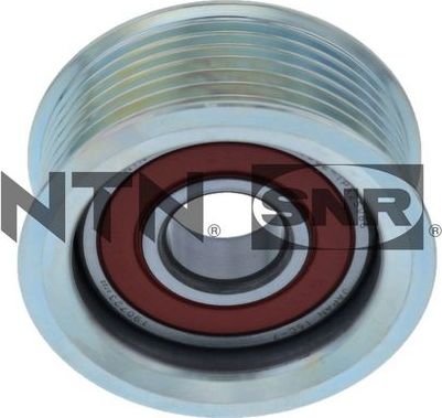 Направляющий (ведущий) ролик приводного поликлинового ремня NTN / SNR для Honda Civic IX 2012-2016. Артикул GA374.42