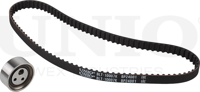 Ремень ГРМ зубчатый с роликами, комплект (Unio). Артикул BLT-10007K