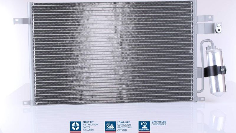 Радиатор кондиционера (конденсатор) Nissens (алюминий). Артикул 94978