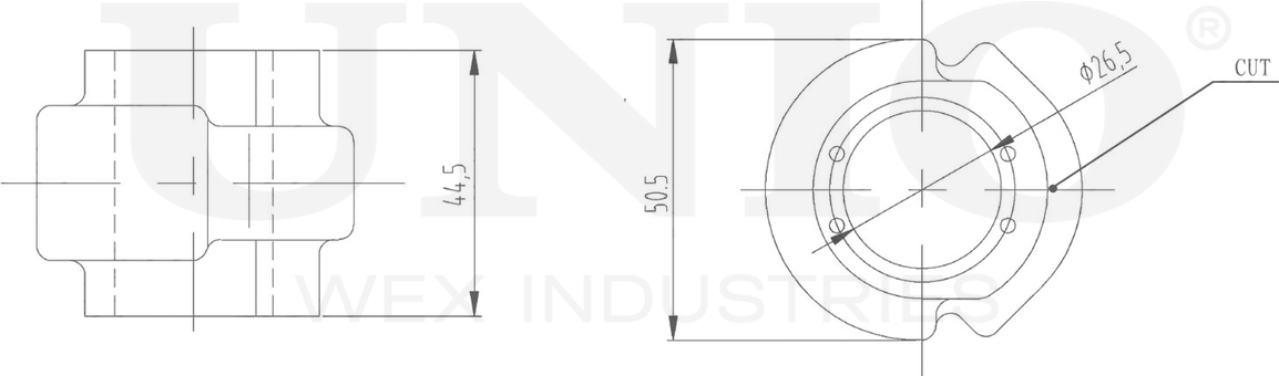 Втулка стабилизатора (Unio). Артикул RMP-10027