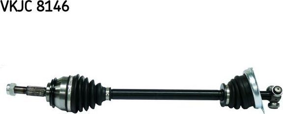 Полуось (привод в сборе, приводной вал) SKF передняя левая для Lada Largus I 2012-2026. Артикул VKJC 8146
