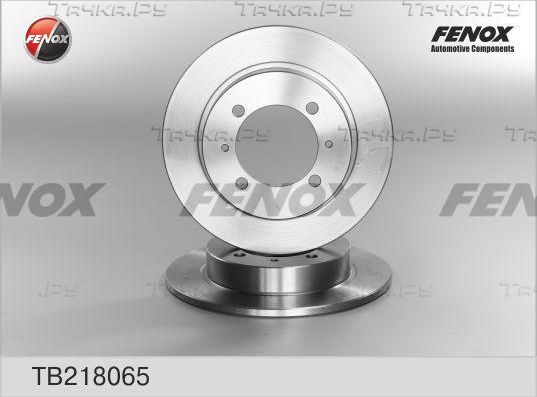 Тормозной диск Fenox задний для Volvo V40 I 1995-2004. Артикул TB218065