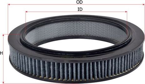 Воздушный фильтр Sakura. Артикул A-1407