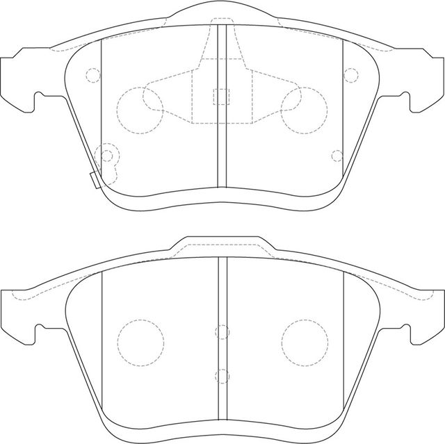Тормозные колодки NiBK. Артикул PN5802