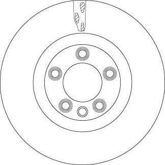 Тормозной диск TRW. Артикул DF6772S