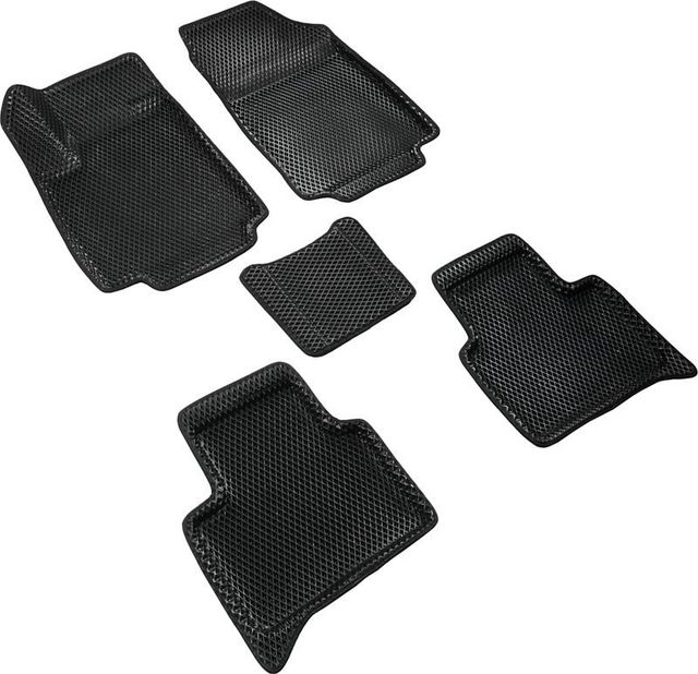 Коврики Seintex 3D EVA ромб для салона Haval H3 2024-2026 ЧЕРНЫЕ. Артикул 317230