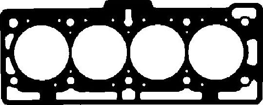 Прокладка ГБЦ Corteco (Металл). Артикул 415255P