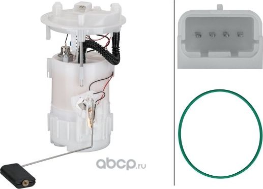 Насос топливный RENAULT MEGANE II (модуль в сборе) (Hella) Hella. Артикул 8TF358106851