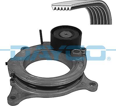 Приводной ремень поликлиновой с роликами (комплект) Dayco для BMW 4 F32/F33/F36 2015-2026. Артикул KPV1146