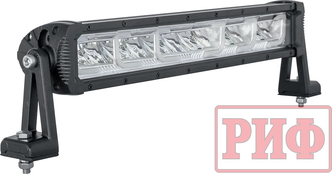 Фара светодиодная водительского света РИФ 434 мм 96W с дневными ходовыми огнями . Артикул E4203