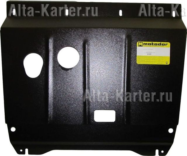 Защита Мотодор для картера и КПП Hyundai Solaris седан 2011-2017. Артикул 00933