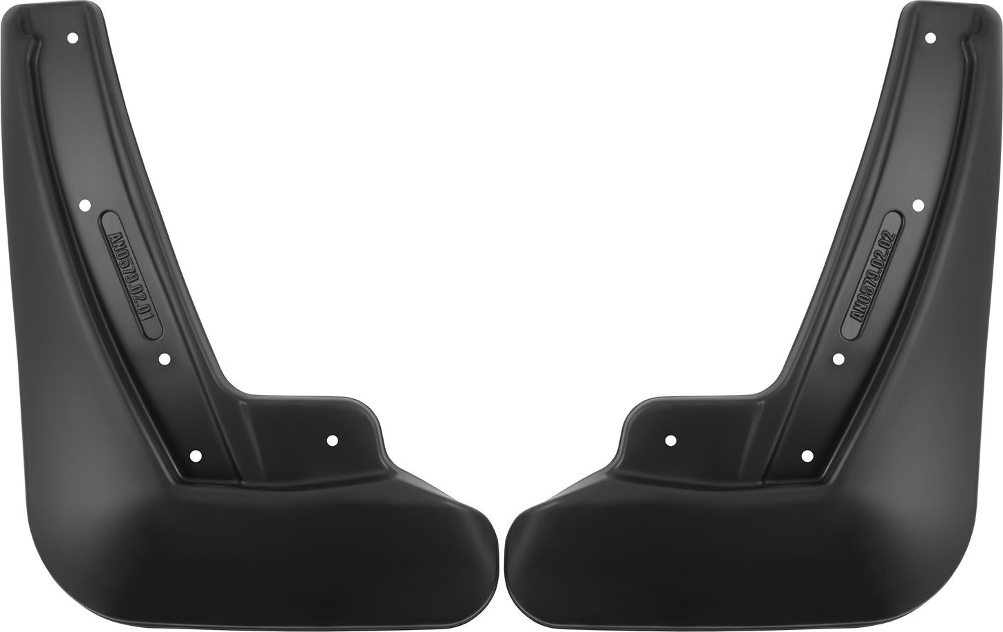 Брызговики Frosch (в пакете) задняя пара для Jetour X90 PLUS 2023-2026. Артикул NLF.AN0579.E3