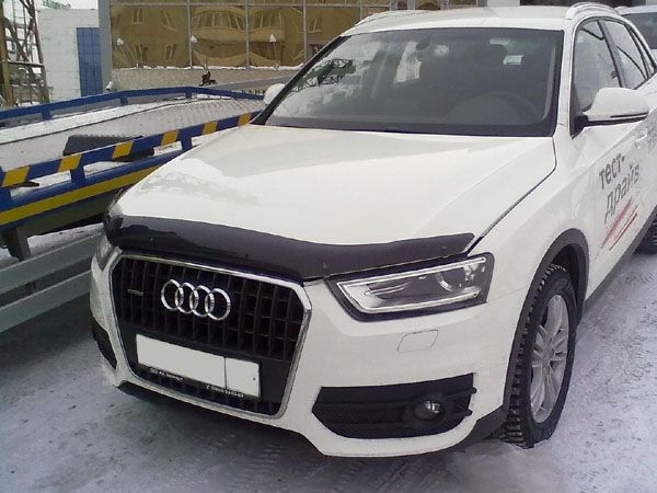 Дефлектор SIM для капота Audi Q3 8U 2011-2018. Артикул SAUDQ31112