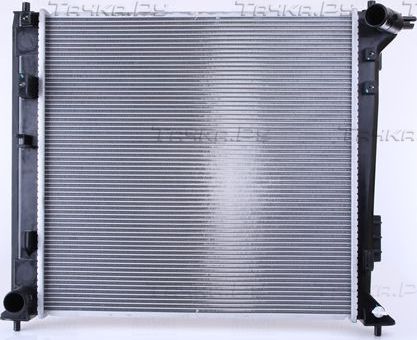 Радиатор охлаждения двигателя Nissens. Артикул 606605