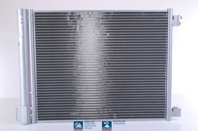 Радиатор кондиционера (конденсатор) Nissens (алюминий) для Nissan Micra K13 2011-2016. Артикул 940371