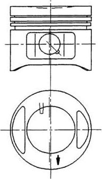 Поршень Kolbenschmidt. Артикул 94870700