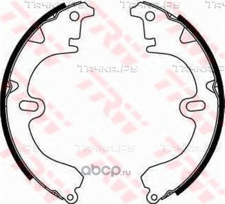 Тормозные колодки Patron задние для Toyota Corolla E70 1983-1987. Артикул PSP241