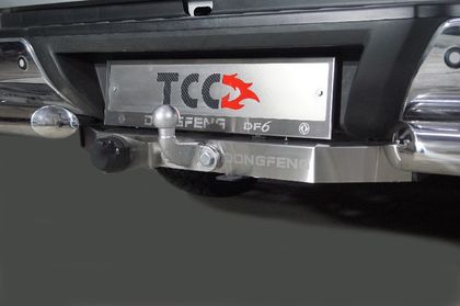 Фаркоп ТСС оцинкованный для Dongfeng DF6 2.3D AT Luxury 2022-2026. Артикул TCU00349