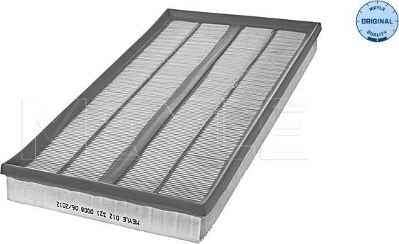 Воздушный фильтр Meyle Original. Артикул 012 321 0008