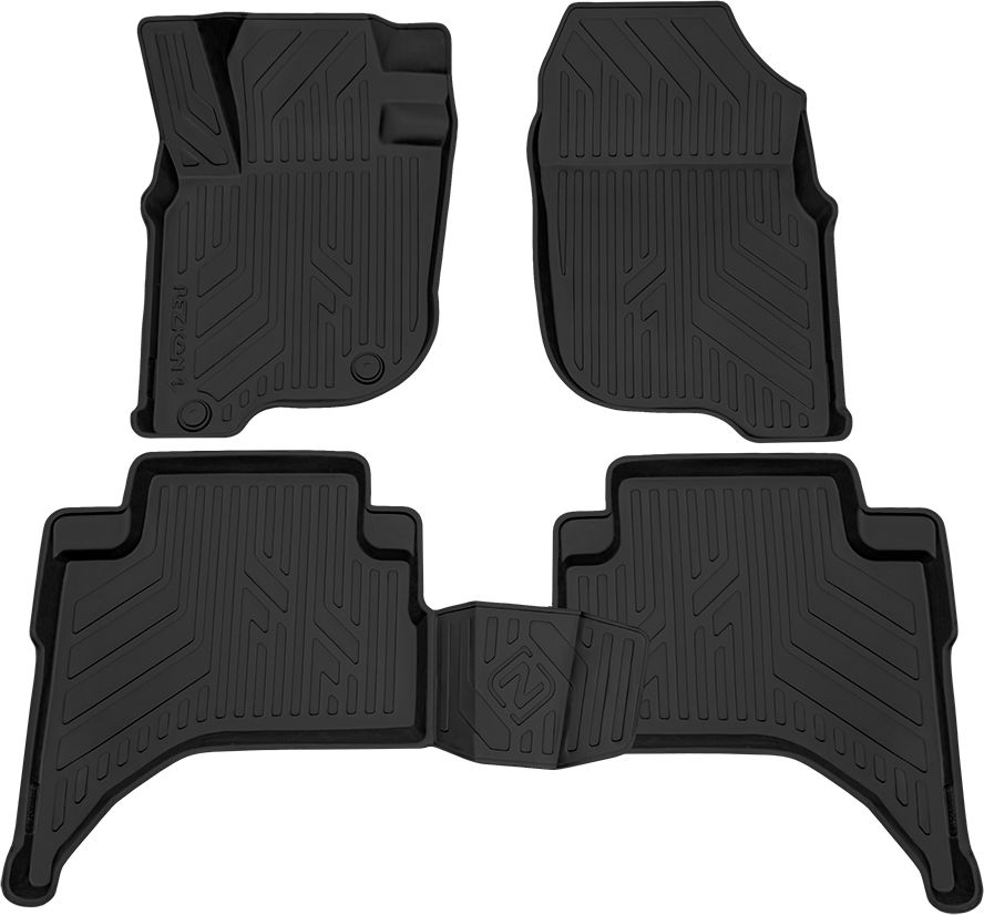 Коврики полиуретановый Rezkon для салона Mitsubishi L200 V 2015-2026. Артикул 0524030100