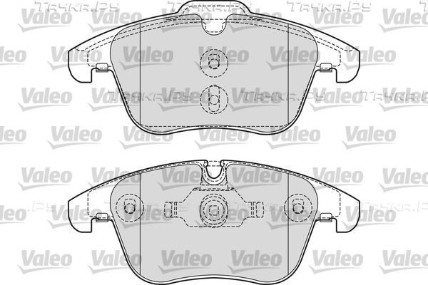 Тормозные колодки Valeo передние для Jaguar S-Type I 1999-2007. Артикул 601653