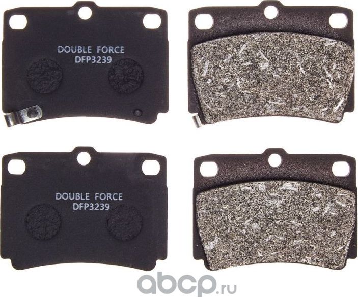 Колодки тормозные дисковые (Double Force) Double Force. Артикул DFP3239