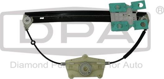 Стеклоподъемник DPA задний левый для Audi S6 III (C6) 2006-2011. Артикул 88391796802