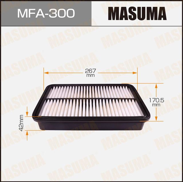 Воздушный фильтр Masuma. Артикул MFA-300