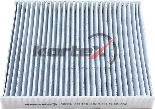 Фильтр салона(угольный) (Kortex). Артикул KC0015S